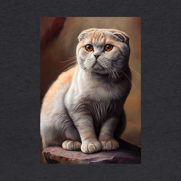 Scottish Fold by ABART BY ALEXST 